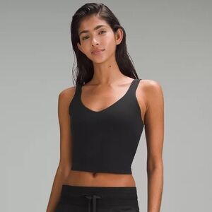 lululemon align tank black size 12